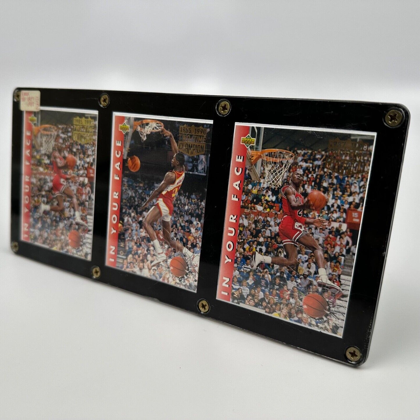 1992-93 Upper Deck Michael Jordan Dominique Wilkins SET Two Time Champion Error