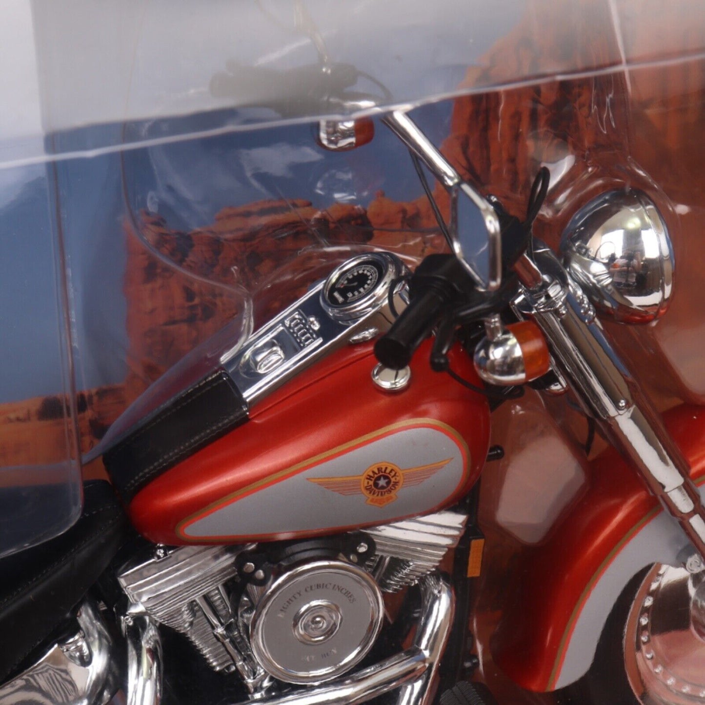 Barbie Harley Davidson Fatboy Motorcycle Set 1999 Mattel