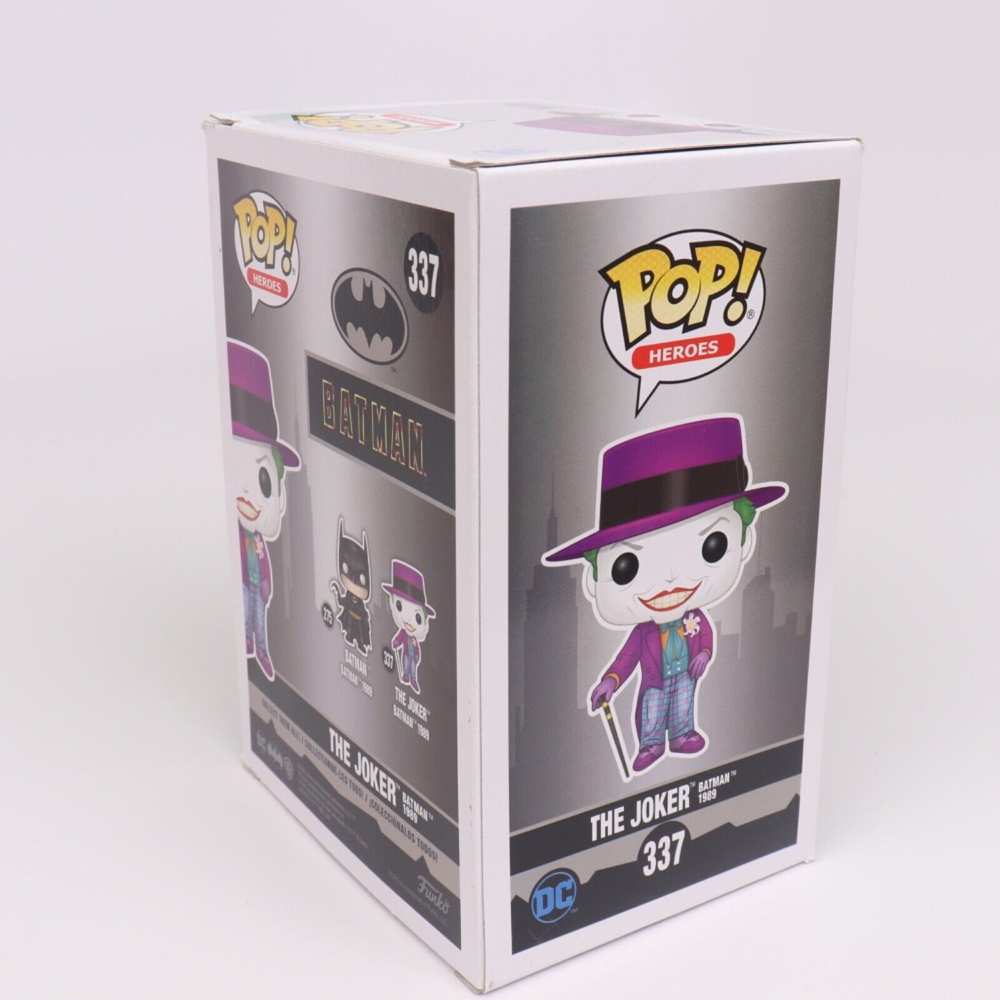 Batman The Joker Funko Pop Vinyl #337 Autographed Jack Nicholson COA