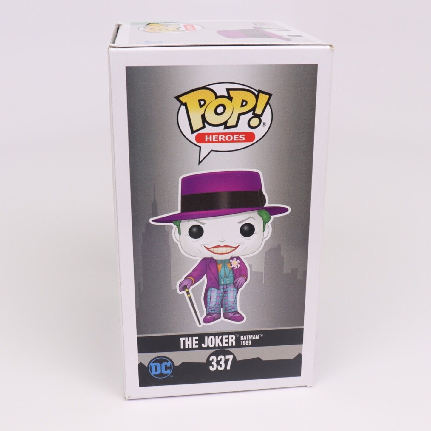 Batman The Joker Funko Pop Vinyl #337 Autographed Jack Nicholson COA