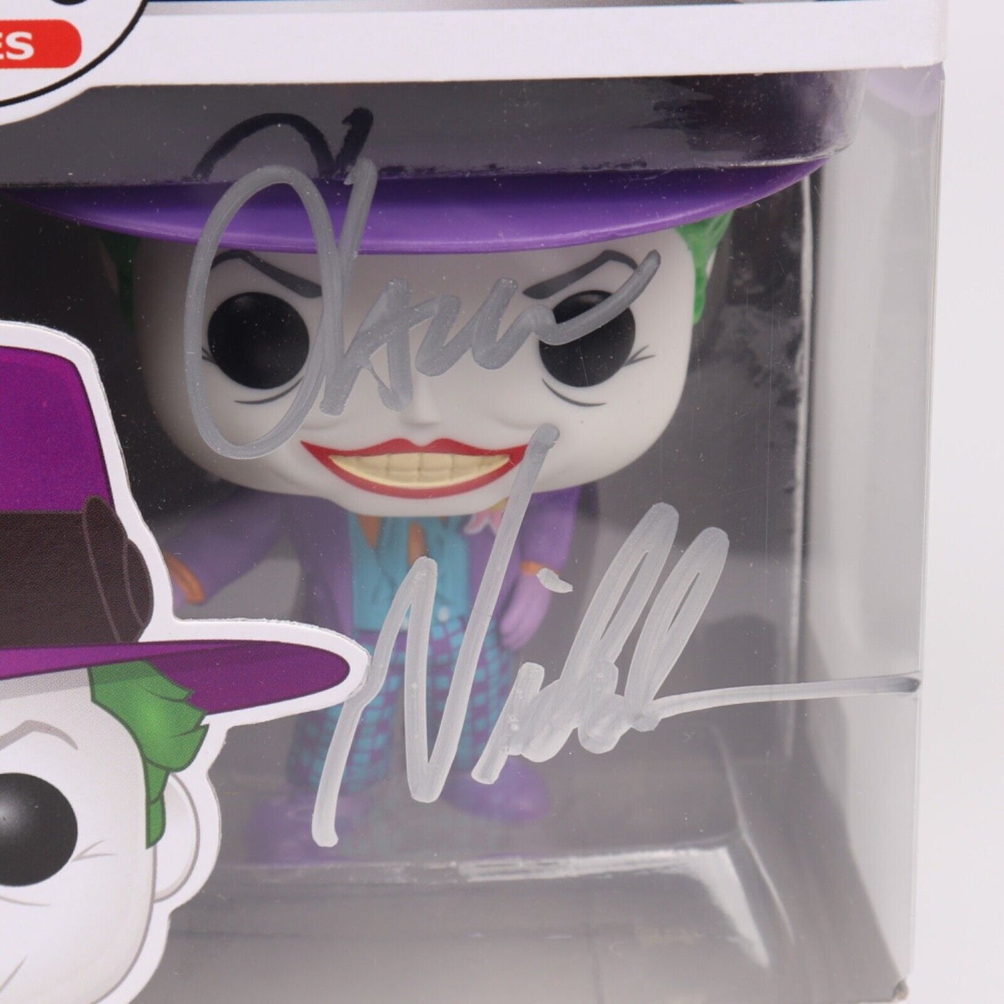 Batman The Joker Funko Pop Vinyl #337 Autographed Jack Nicholson COA
