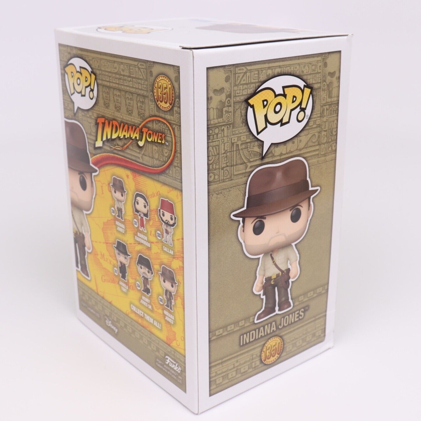 Funko Pop! Vinyl: Indiana Jones #1350 Autographed by Harrison Ford COA