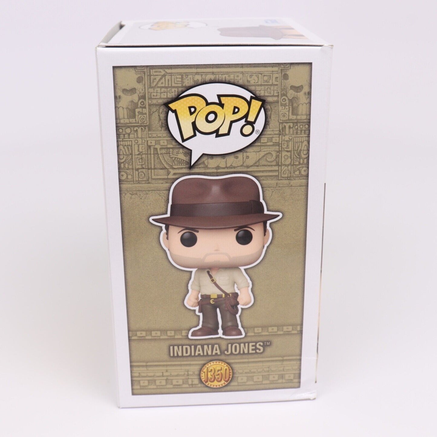 Funko Pop! Vinyl: Indiana Jones #1350 Autographed by Harrison Ford COA