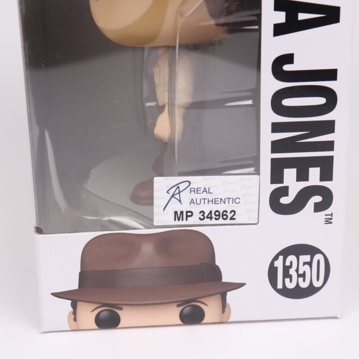Funko Pop! Vinyl: Indiana Jones #1350 Autographed by Harrison Ford COA