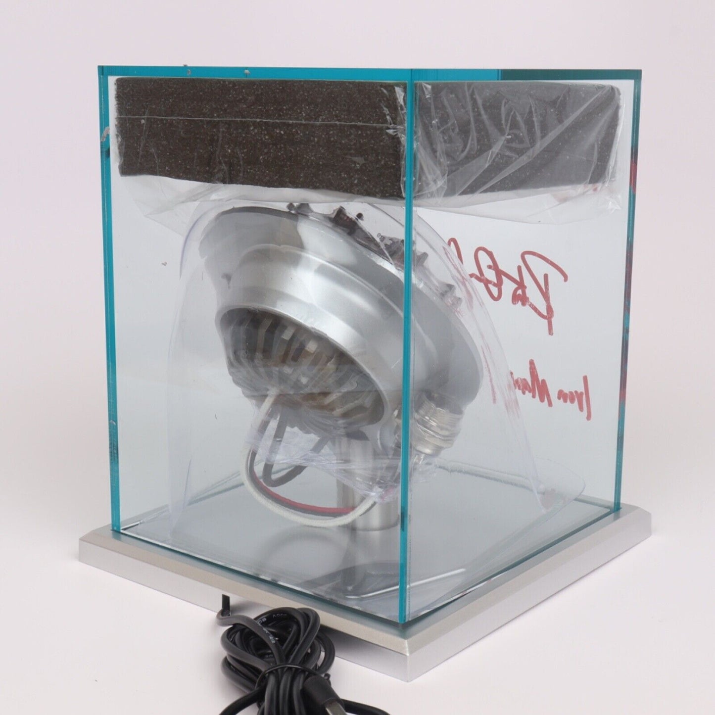 Iron Man Arc Reactor Proof Tony Stark Has a Heart Autographed Robert Downey Jr.