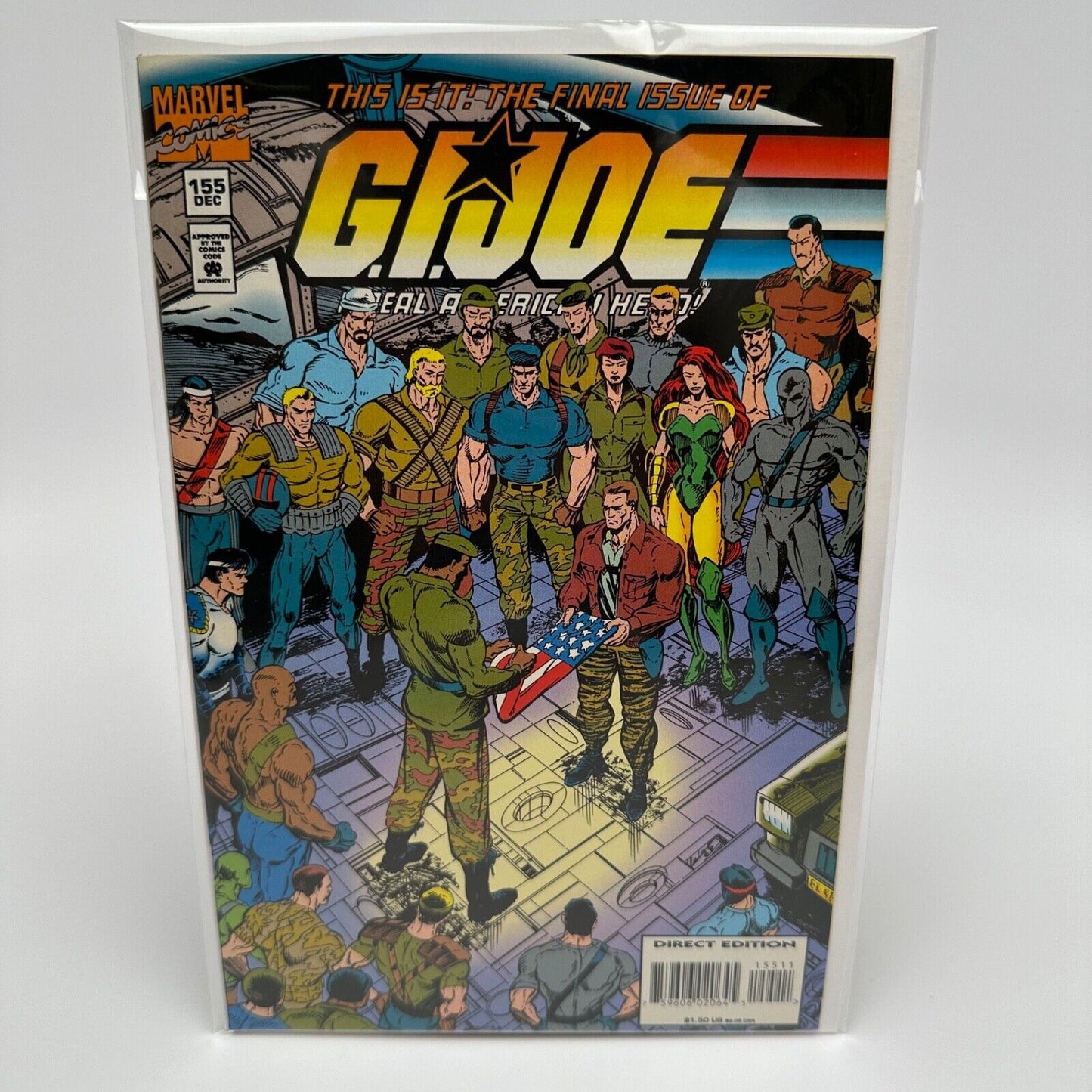Marvel Comics GI Joe #155 December 1994 Ungraded Mint Condition