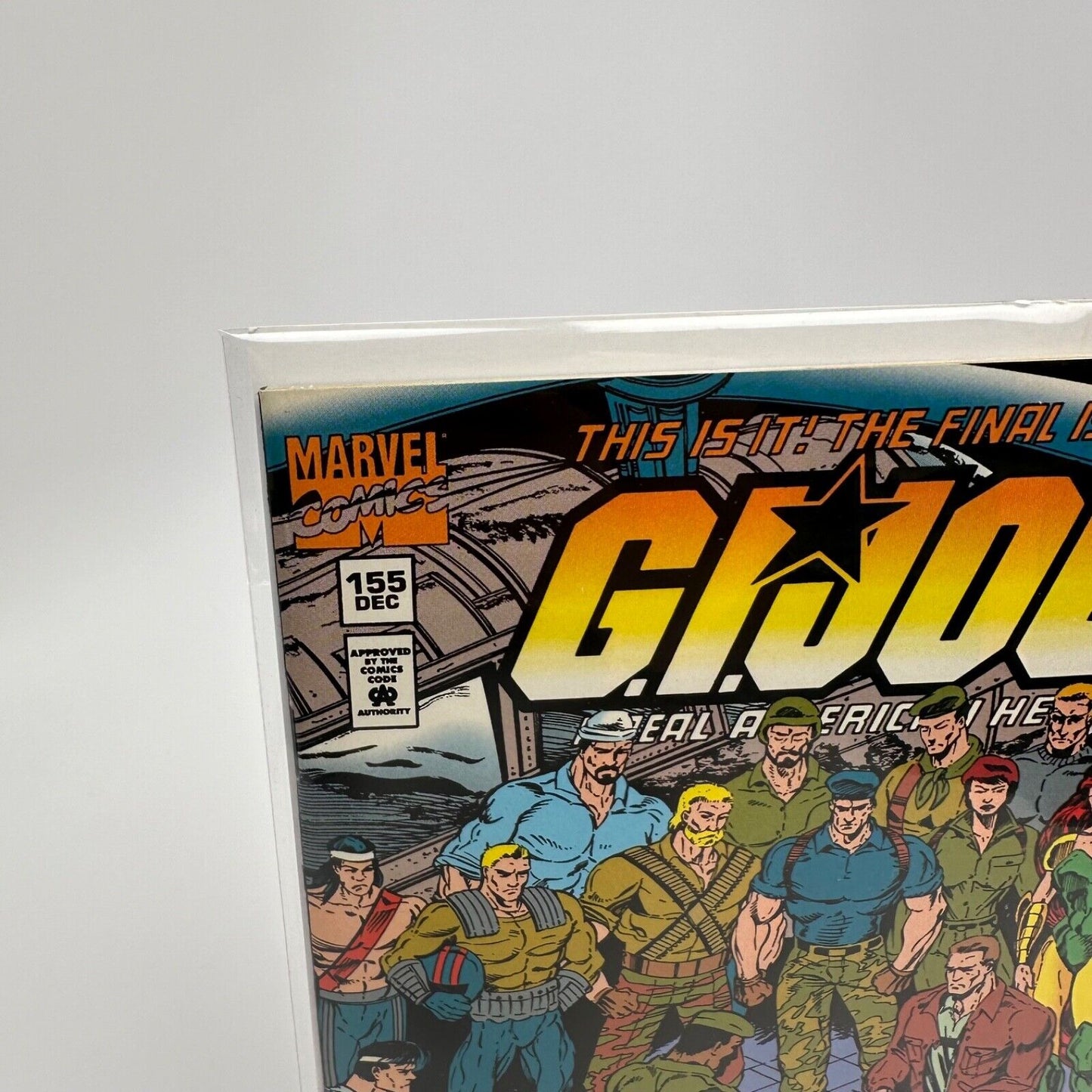 Marvel Comics GI Joe #155 December 1994 Ungraded Mint Condition
