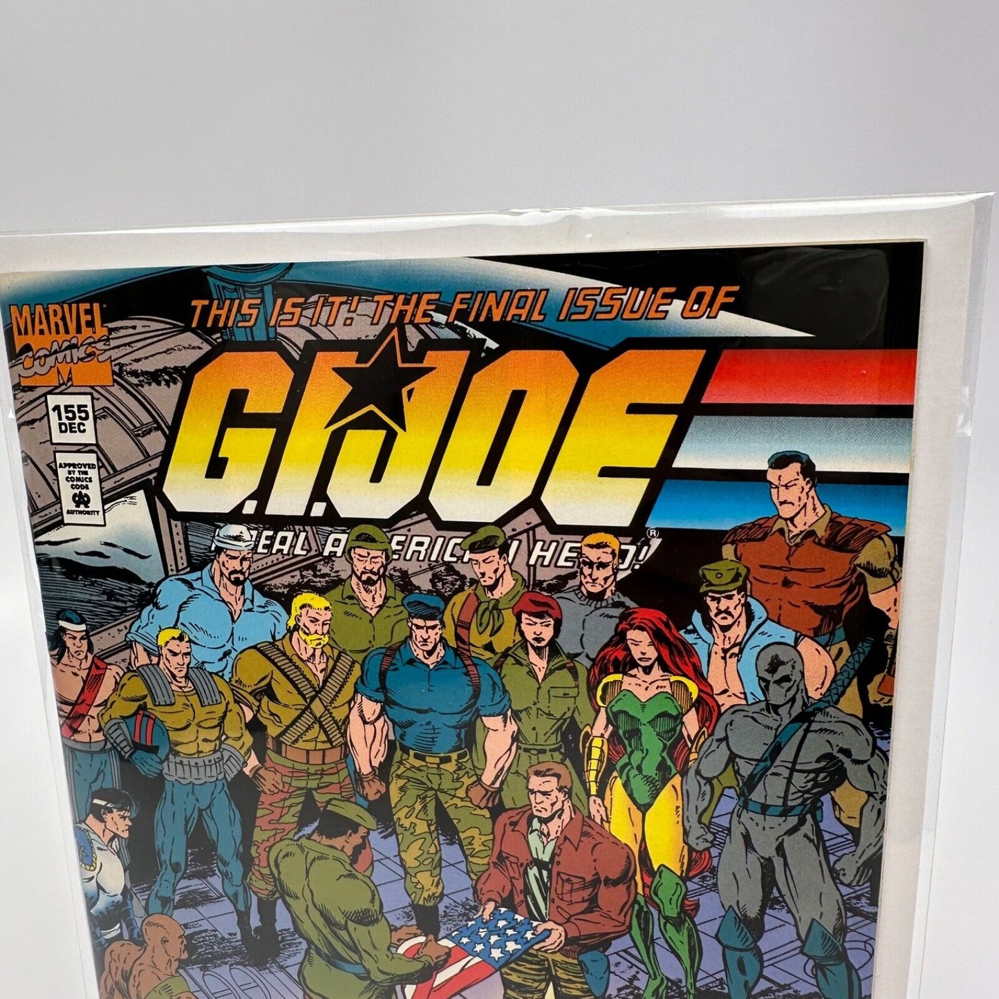 Marvel Comics GI Joe #155 December 1994 Ungraded Mint Condition