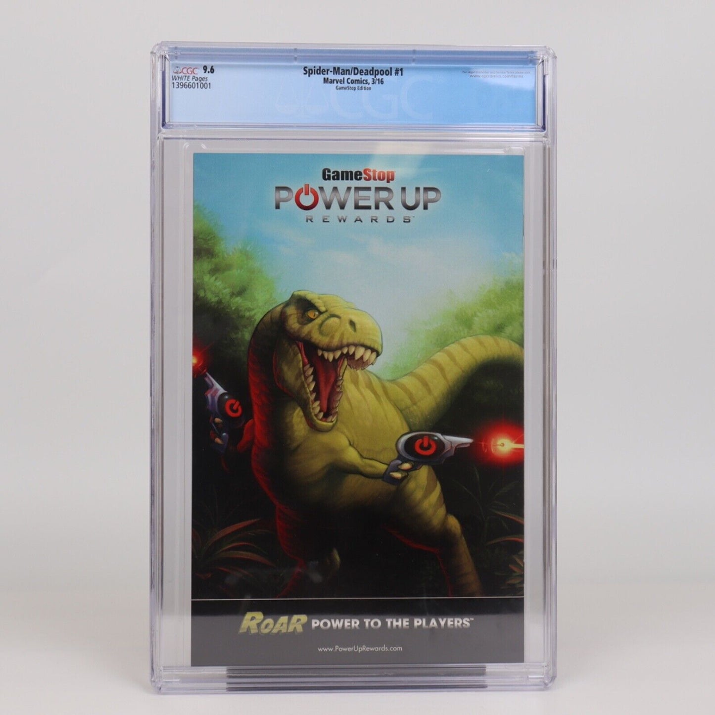 Marvel Comics Spider-Man/Deadpool #1 March 2016 Gamestop Variant CGC Graded 9.6