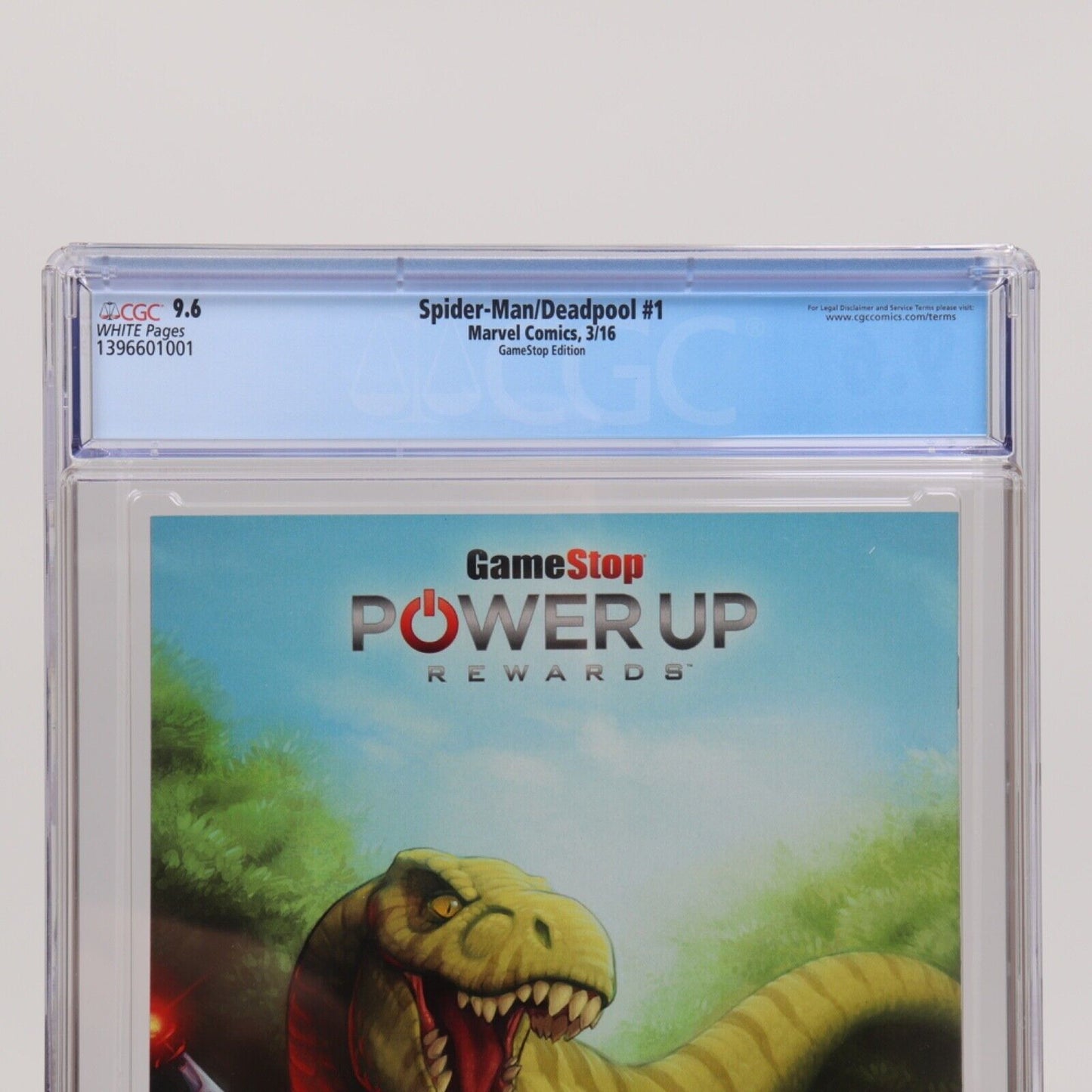 Marvel Comics Spider-Man/Deadpool #1 March 2016 Gamestop Variant CGC Graded 9.6