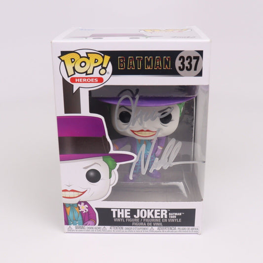 Batman The Joker Funko Pop Vinyl #337 Autographed Jack Nicholson COA