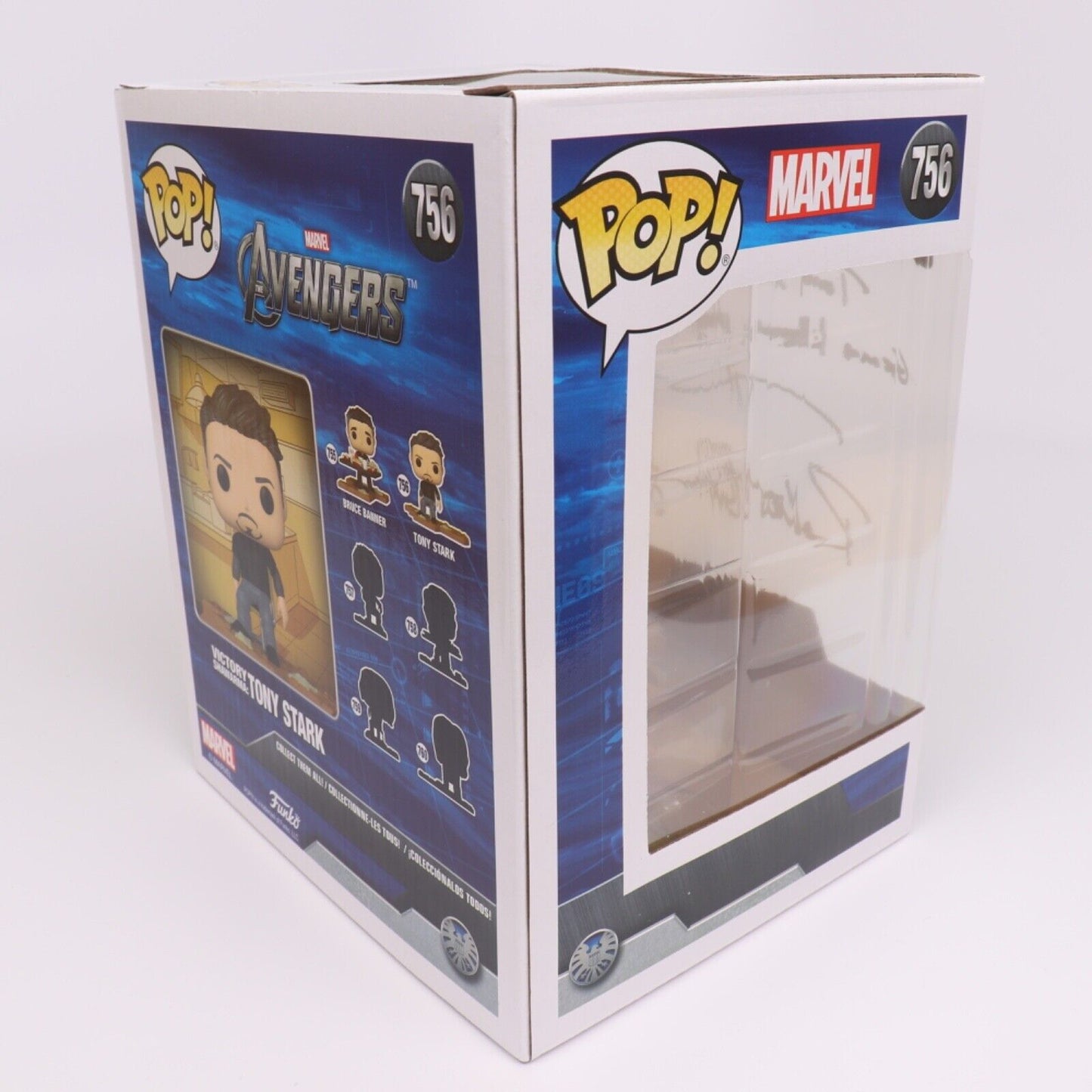 Tony Stark Funko Pop Victory Shawarma #756 Autographed by Robert Downey Jr. COA